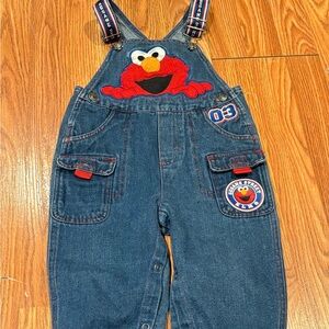 Elmo Denim Overalls for Kids